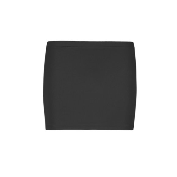 prix KNIGHT MINI SKIRT BLACK - Picture 1 of 3